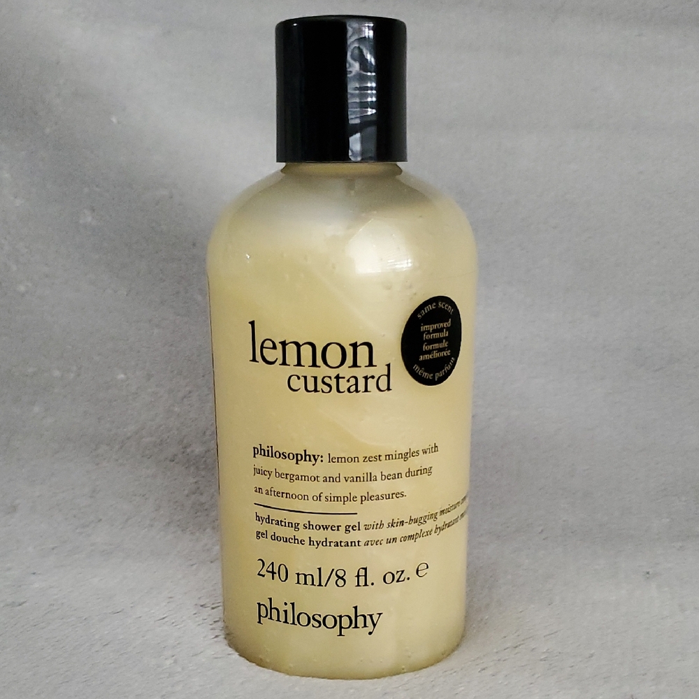 🆕️ PHILOSOPHY Lemon Custard Hydrating Shower Gel (240 ml/ 8 fl. oz)